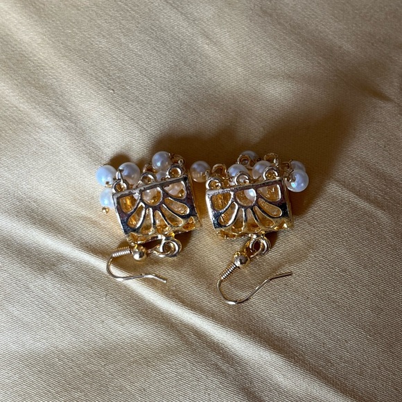 2 pairs of authentic Indian jhumka earrings - Picture 10 of 13